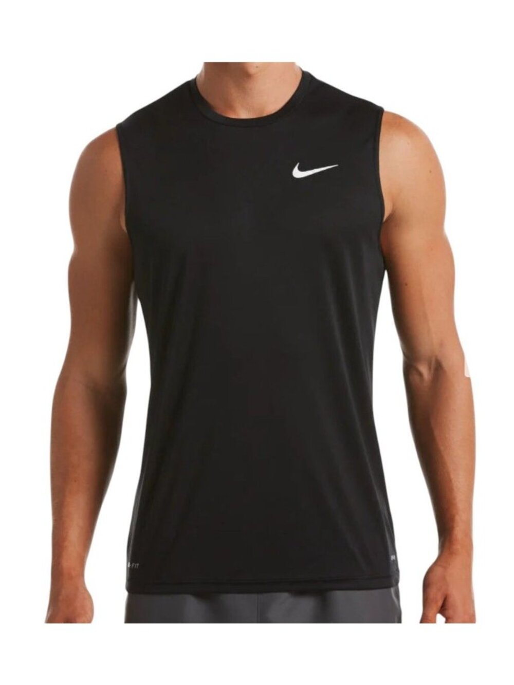 Nike Swim Sleeveless Hydroguard Rash Guard NESSA585-001 Mens XXL New with Tags